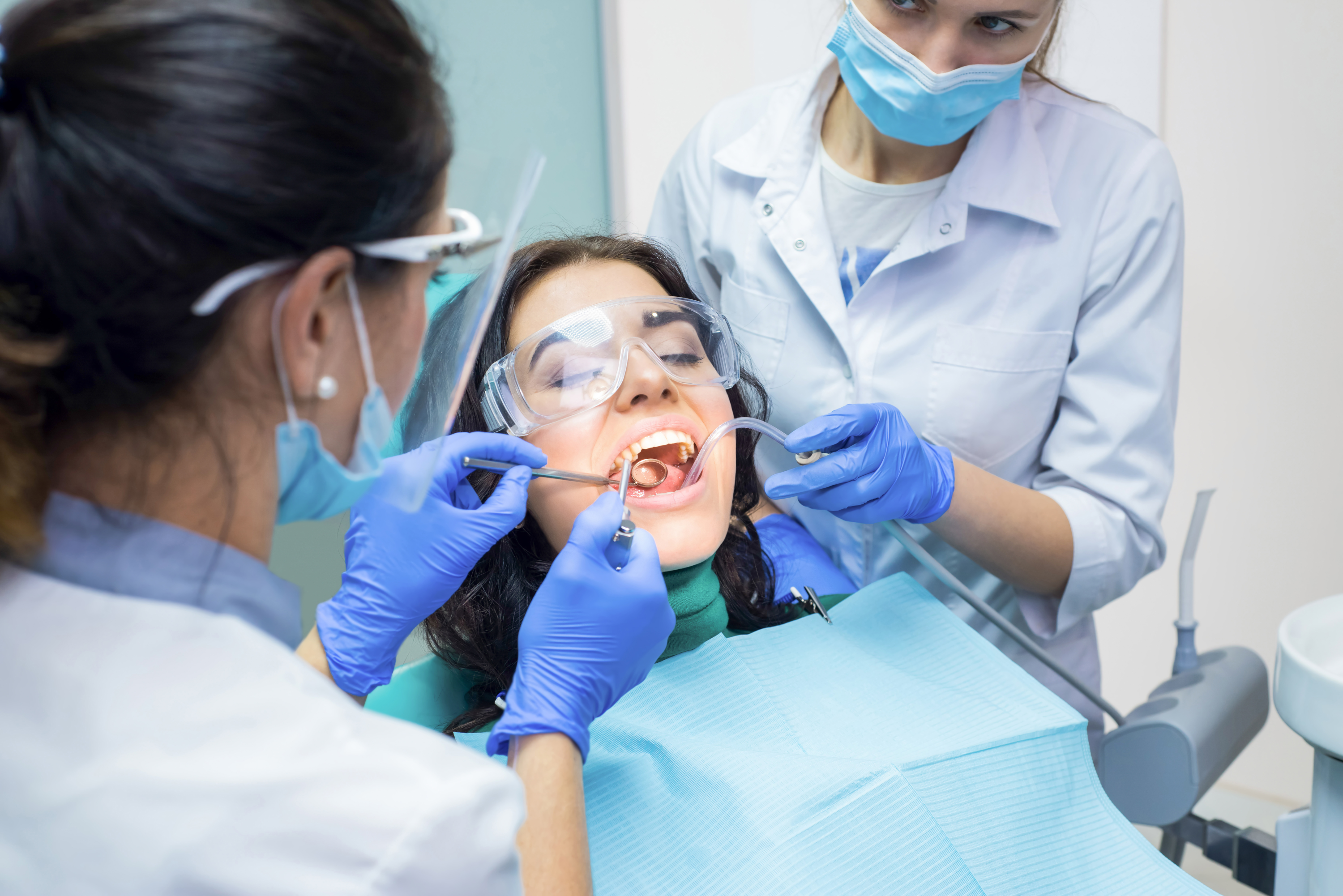 Dental Assistant with Dentist